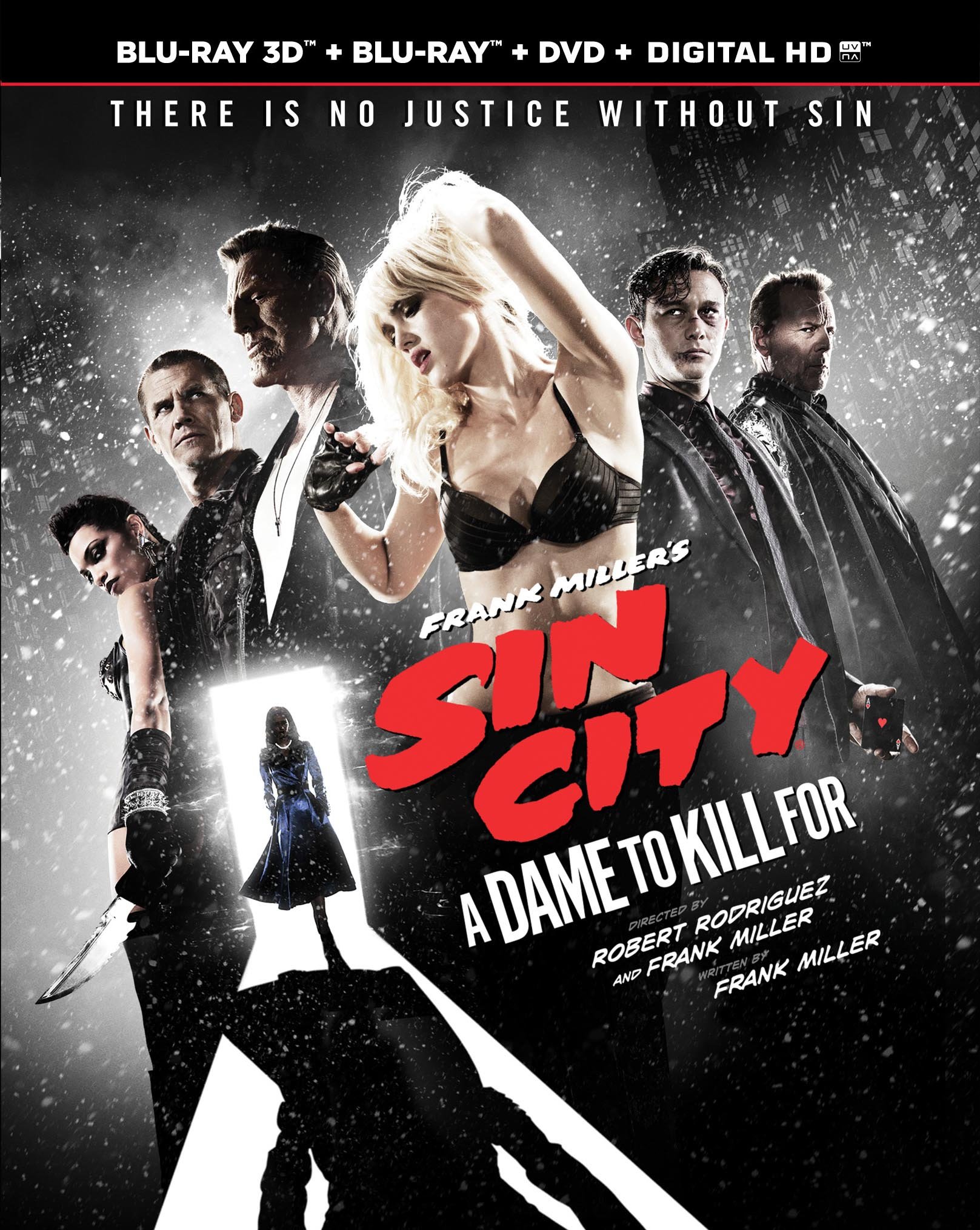SIN CITY A DAME TO KILL -BLU RAY 3D + BLU RAY + DVD